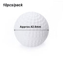 Indoor&outdoor White Durable Ball Sports Tool Air Ball Golf Ball Soft Texture