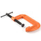 Heavy Duty G Wood Clamp Steel Woodworking Fixture for Carpentry (4 inch)