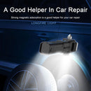 Super Bright LED Torch With Safety Hammer Magnet Side Light Camping Flashlight`