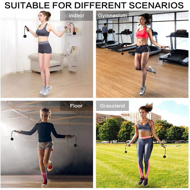 Cordless Jump Rope Ropeless Skipping Rope for Student Fitness Exercise Workout