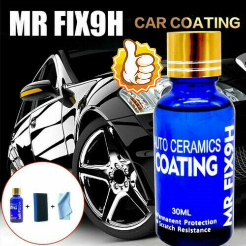 9H Nano Ceramic Car Glass Coating Liquid Hydrophobic 2021 UK Set E0T0