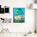 40x50cm DIY Gnome Oil Paint By Numbers Picture Home Living Room Wall Decorati