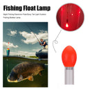 Electronic Fishing Float Tail Light Luminous Fishing Buoy Lights (Orange)