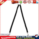 Nylon Double Dual Two Pets Dogs Leash 2 Way Coupler Walk Necklace(Black) Newly