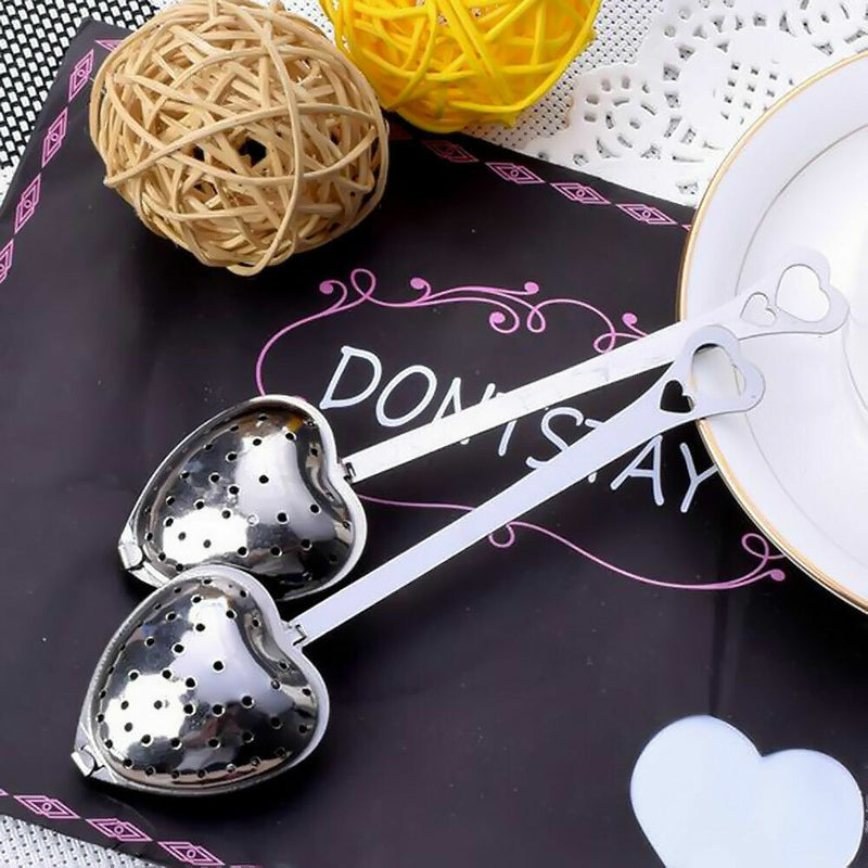 Steel Loose Infuser Leaf Strainer Diffuser Herbal Spice F9X6 Z0C7