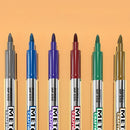 Hand Painted DIY Album Waterproof Marker Pen Craftwork Fade-proof Metallic Pen
