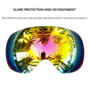 Ski Goggles Anti-Fog Snowboard UV Protection Sports Glasses (Red Lens) Newly