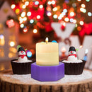Candle Holder Mold Tealight Candlestick Epoxy Mould for DIY Trinket Jewelry Box