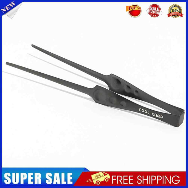 #A Household Outdoor BBQ Tongs Food Clip Stainless Steel Tool Churrasco BBQ Twee