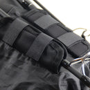 Fishing Rod Bag Oxford Cloth Reel Pole Tackle Storage Carrier Case (Black) Newly