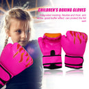 2pcs Kick Boxing Gloves Breathable Kids Muay Thai Training Fighting Gloves Newly
