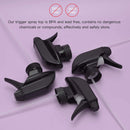 4pcs Mist Stream Sprayer Replacement Trigger Handheld Spray Nozzles (Black)