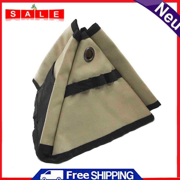 Camping Tripod Fan Guard Storage Bag Outdoors Blowing Fan Holder (Khaki)