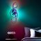 Modern LED Musical Note Wall-Mounted Home Living Room Bedside Light (White)