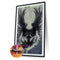 5D DIY Full Drill Round Shape Wing Wolf Rhinestone Diamond Drawing Home Decor