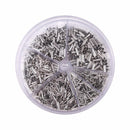 1900pcs 5 Models Non Insulated Electrical Crimp Cord Wire End Terminal