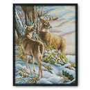 Cross Stitch Embroidery Kit DIY Needlework Handmade Cloth Canvas Drawing Gi