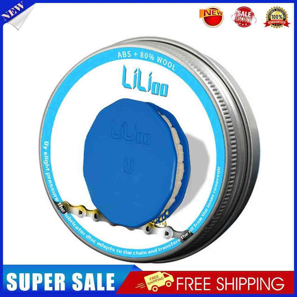 Reusable Bicycle Wool Chain Oiler Lubricator Washable Bike Chain Roller Cleaner