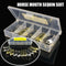Durable trout Spoon Spinner Fishing metal Lures Crank Bait Feather Treble Hook