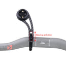 Bike Action Camera Stopwatch Speedometer Handlebar Extension Support Bracket