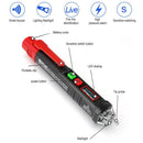 HABOTEST HT100 Contactless AC 12V-1000V 48V-1000V Voltage Tester