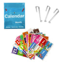 Hanging Bag Daily Kids Calendar Education Schedule Pocket Chart Chart Board