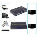 130MHz 1 to 2 Monitor Switch VGA Video Splitter Converter Adapter Box