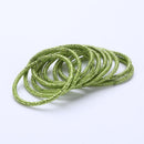 Children Rubber Band Candy Color 12 Colors 10pcs/card 3cm Headwear Accessorie