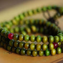 1pcs Sandalwood Buddhist Meditation 6mm108 Prayer Bead Brac BEST Mala F1F1