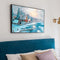 DIY Winter Scene Painting By Numbers Frameless Hand Painted Artwork Wall Decor