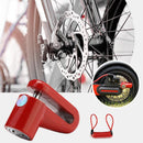 Anti-Theft Wheels Disc Brakes Lock w/ Steel Wire for M365 Scooter (Red)