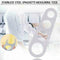 Pasta Measurer Spaghetti Noodle Portion Measure Tool Stee Kitchen A8E2 l N0B9