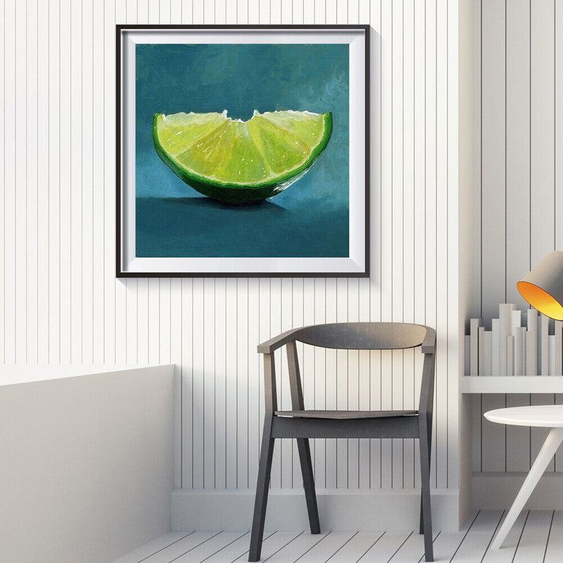 Lemon Piece Oil Paint By Numbers Wall Art Craft Home Decoration Gift No Frame
