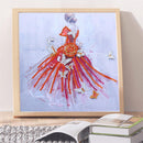 5D DIY Special Shaped Diamond Painting Dress Girl Cross Stitch Embroidery