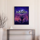 Halloween Cross and Hands Oil Paint By Number Kit Rimless Drawing Picture