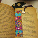 DIY Special Shaped Diamond Painting Leather Bookmark with Tassel Office Supplies