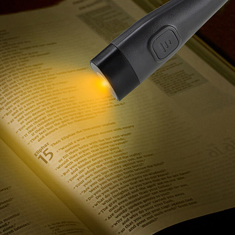 Book Light Flexible Handsfree LED USB Charging Neck Light Hug Reading Lamp Newly