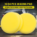24x Car Foam Sponge Wax Applicator Cleaning Detailing Cleaning Accessories G8N0