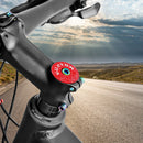 MTB Bike Headset Cover w/ Screw Bicycle Fork Tube Stem Cap Covers (Red) Newly