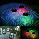 LED Solar Water Drift Lights Colorful Waterproof Pond Floating Decor Light Newly
