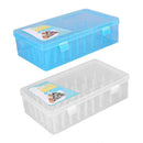 42 Spools Reels Sorting Storage Box Fishing Line Gear Case (Transparent)
