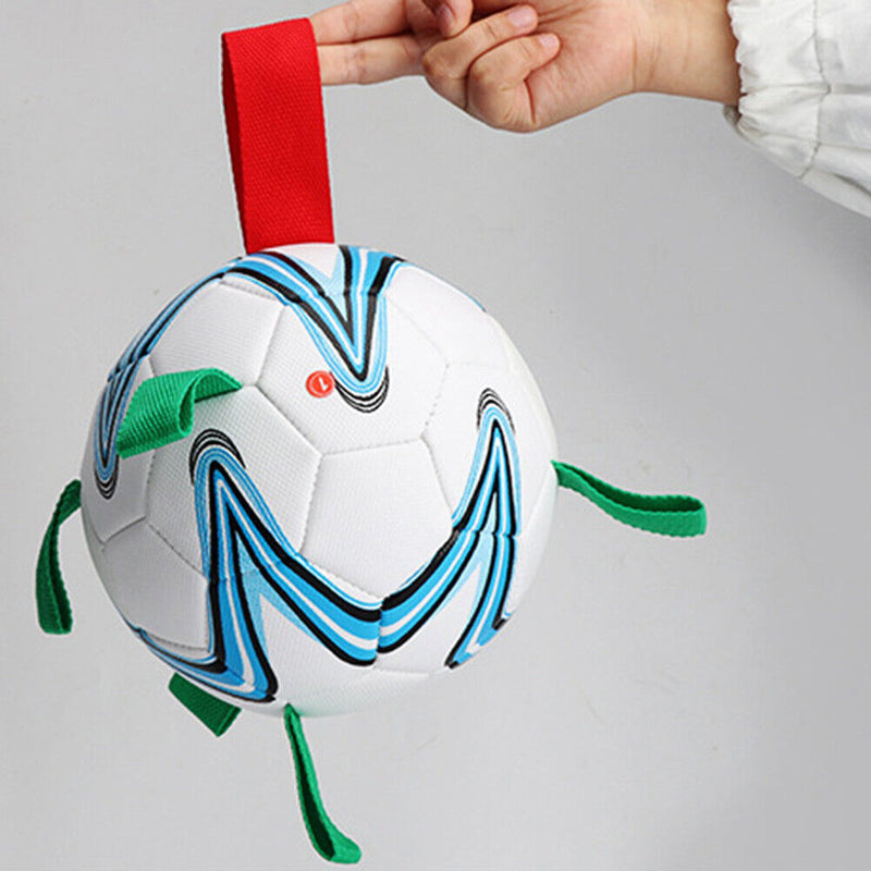 Rubber Dog Football Toys Puppy Chewing Pets Interactive Outdoor Paly Balls Newly