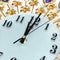 Large Wall Clock Luxury Peacock Diamond Wall Clocks Metal Living Room Digital Needle Wall