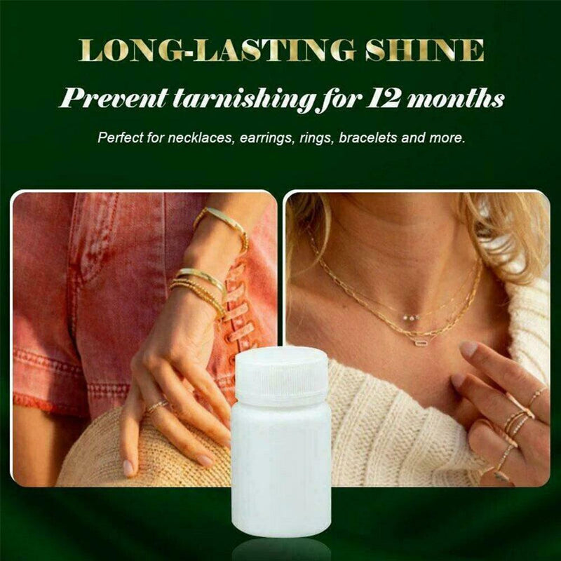 40ml Shine Jewelry Cleaner Anti-Rust Derusting Brightening Muti-Use Cleaner J7V6