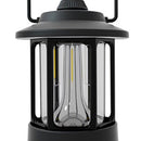 Retro Outdoor Camping Lamp Type-C USB Rechargeable Portable Lantern (Black)