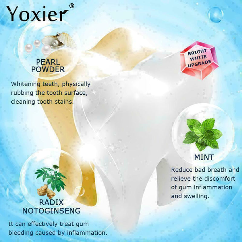 Whitening Clean Dental Stain Tooth Powder 30g Protect Teeth F4B4 Bright L3D9