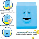 Children Face Monkey Saving Box Money Eating Coin Bank Storage Face Coin Bank