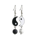 Studs Drop Tassel Asymmetry Tai Chi Earrings Dangle Earrings Yin Yang Gossip