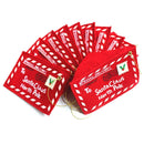 Non-Woven Embroidery Christmas Envelope Xmas Trees Pendant Gift Candy Bags