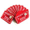 Non-Woven Embroidery Christmas Envelope Xmas Trees Pendant Gift Candy Bags
